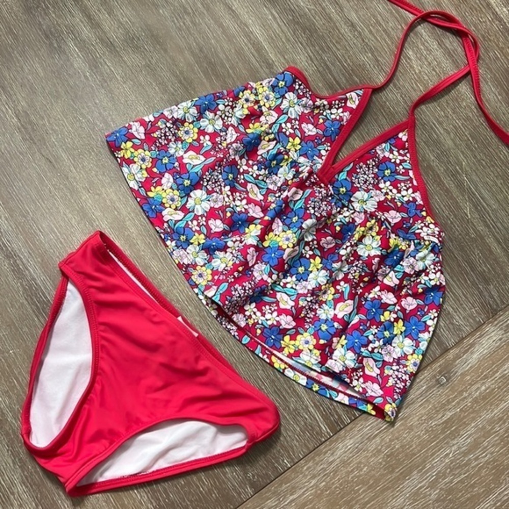 Girls size 8 - 2 piece swim dillards